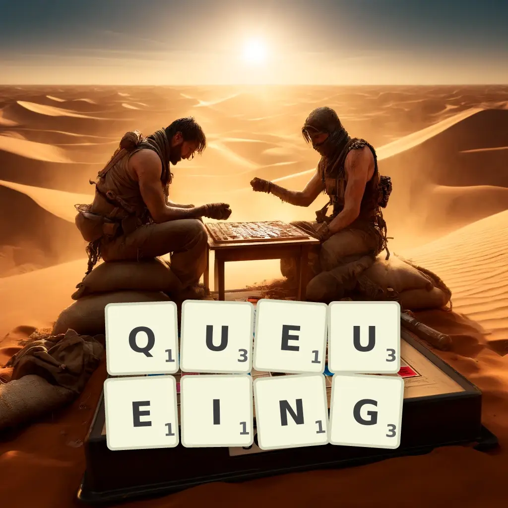 List of words with letters QUEUEING Words with letters QUEUEING