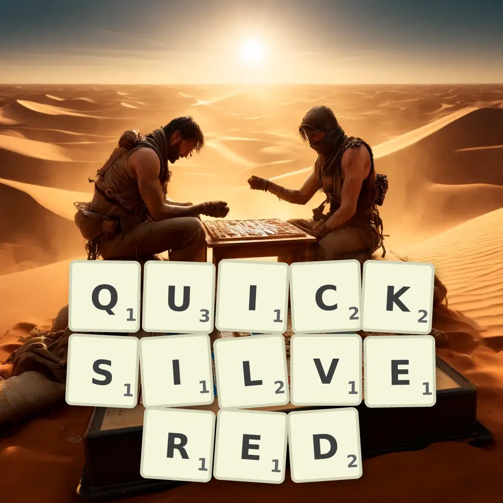 List of words with letters QUICKSILVERED Words with letters QUICKSILVERED