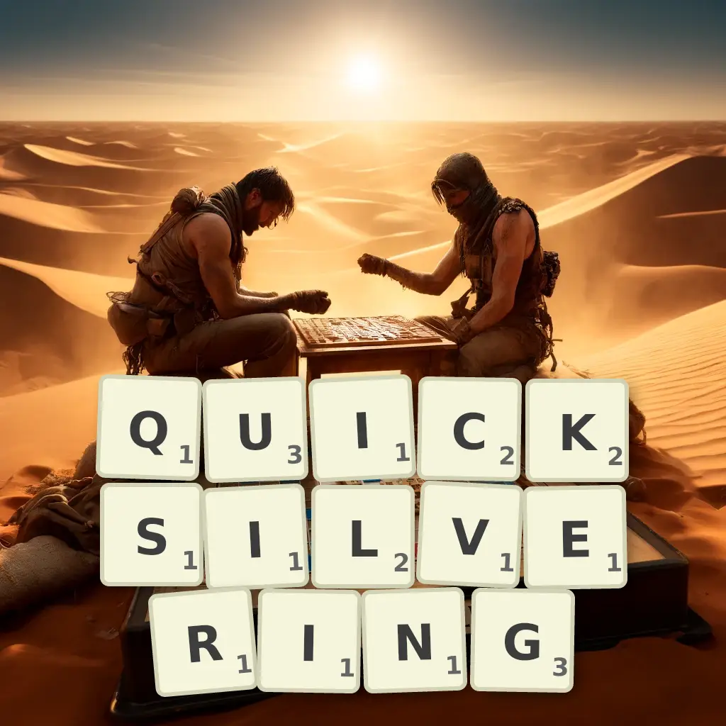 List of words with letters QUICKSILVERING Words with letters QUICKSILVERING