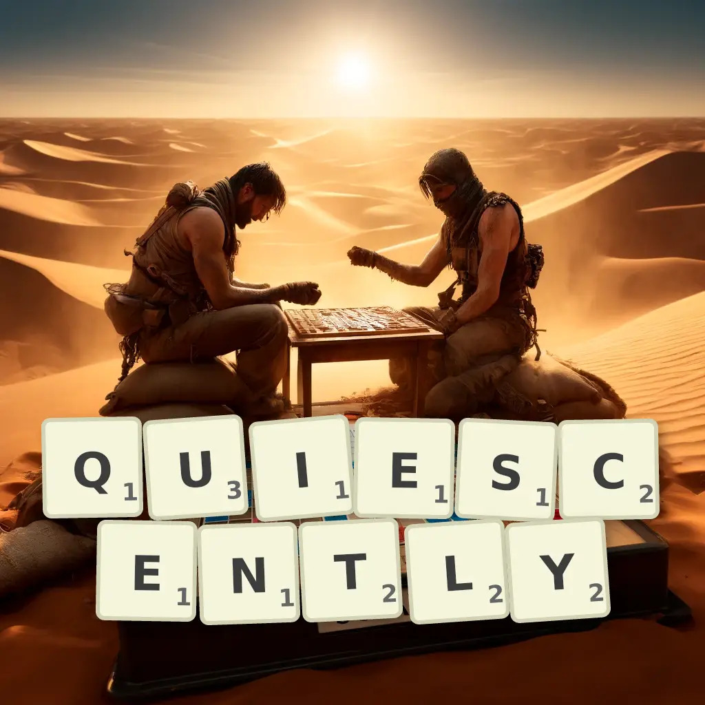 List of words with letters QUIESCENTLY Words with letters QUIESCENTLY
