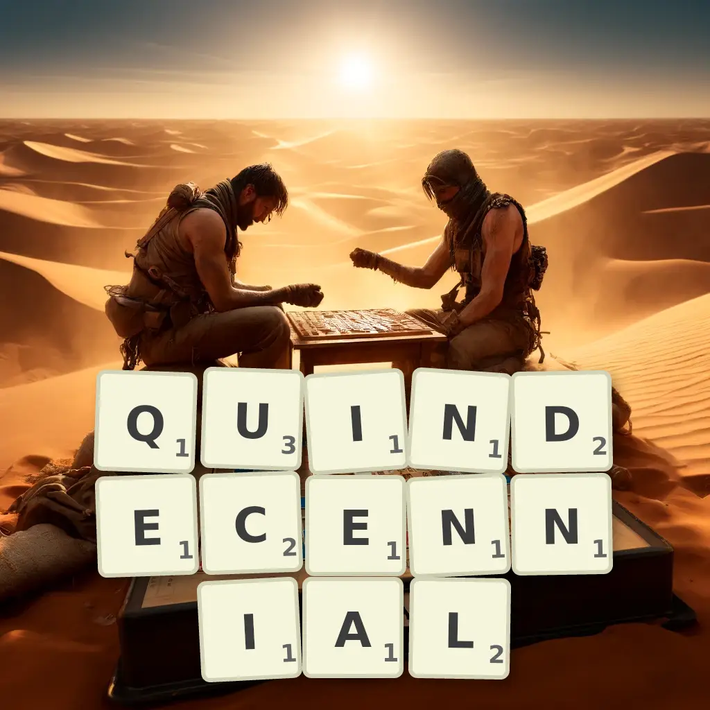 List of words with letters QUINDECENNIAL Words with letters QUINDECENNIAL