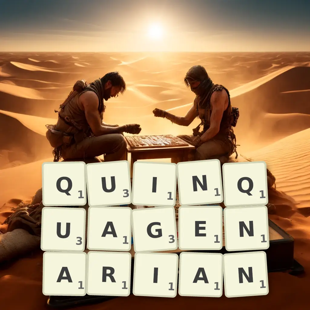 List of words with letters QUINQUAGENARIAN Words with letters QUINQUAGENARIAN