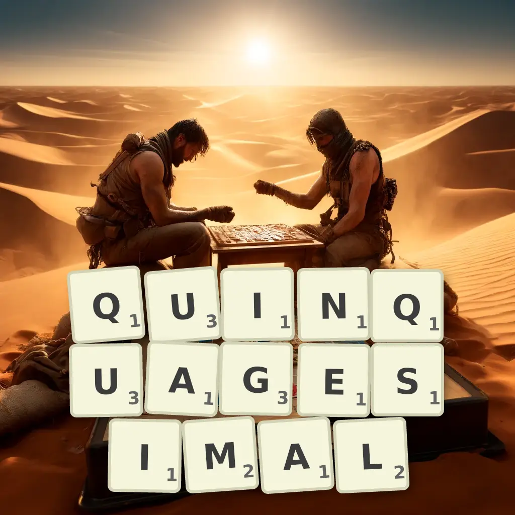 List of words with letters QUINQUAGESIMAL Words with letters QUINQUAGESIMAL