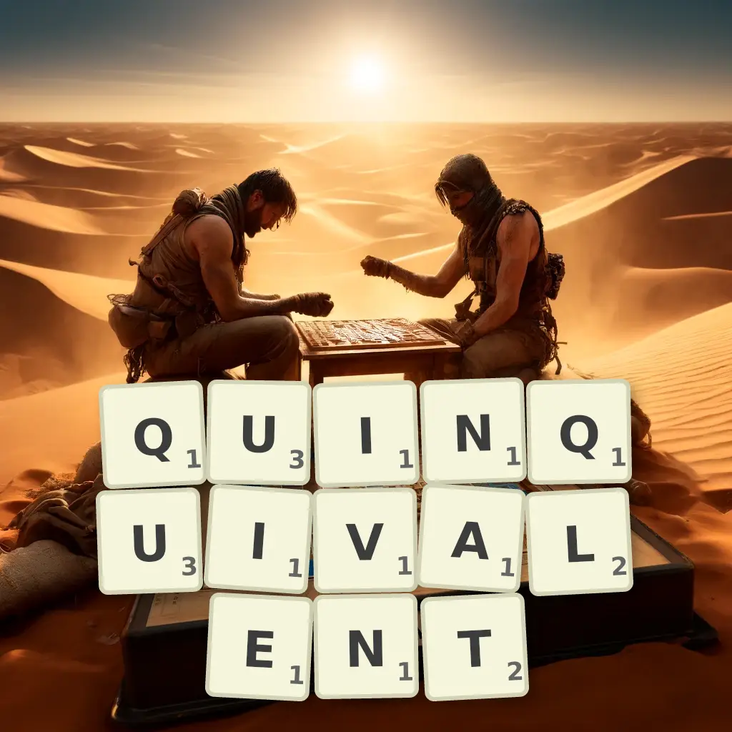 List of words with letters QUINQUIVALENT Words with letters QUINQUIVALENT