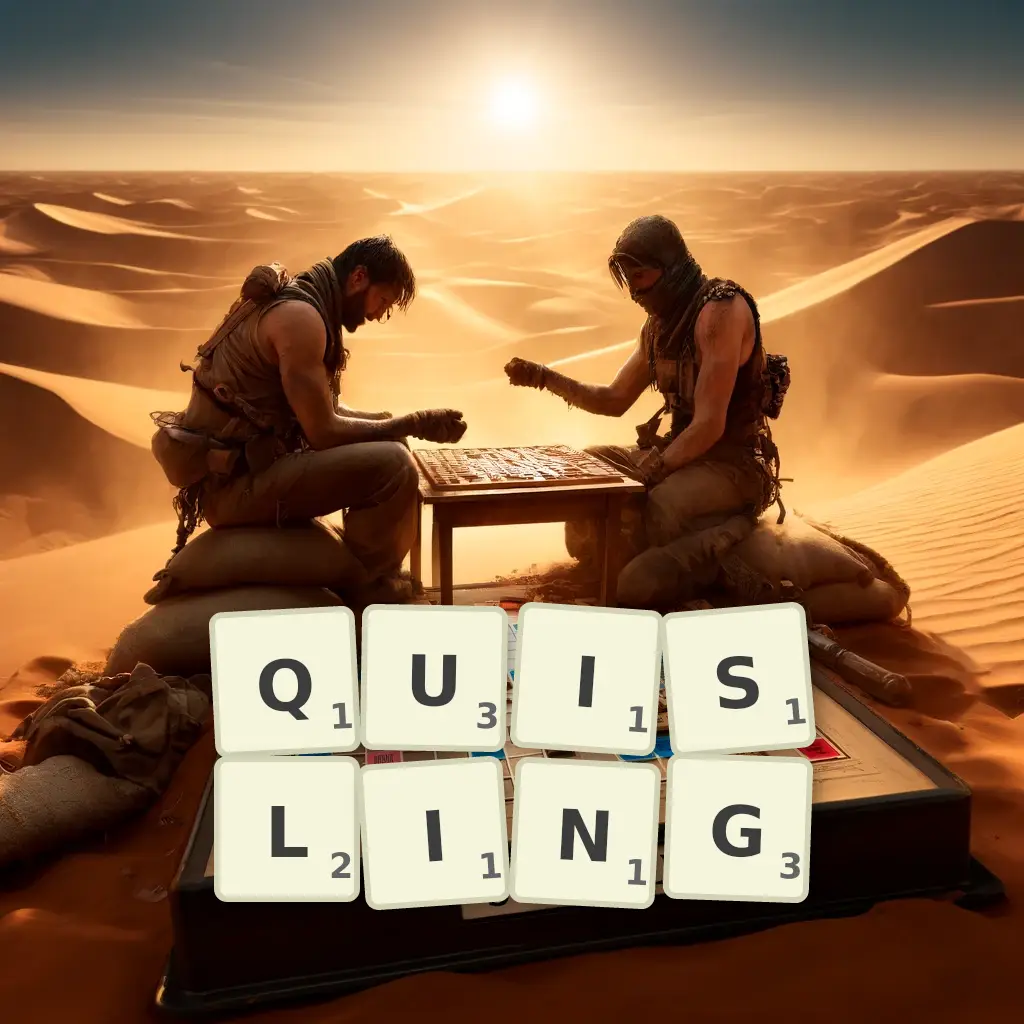 List of words with letters QUISLING Words with letters QUISLING