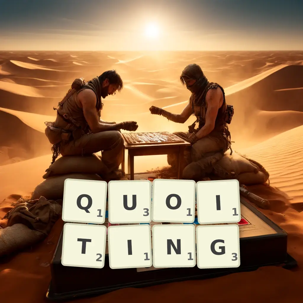List of words with letters QUOITING Words with letters QUOITING