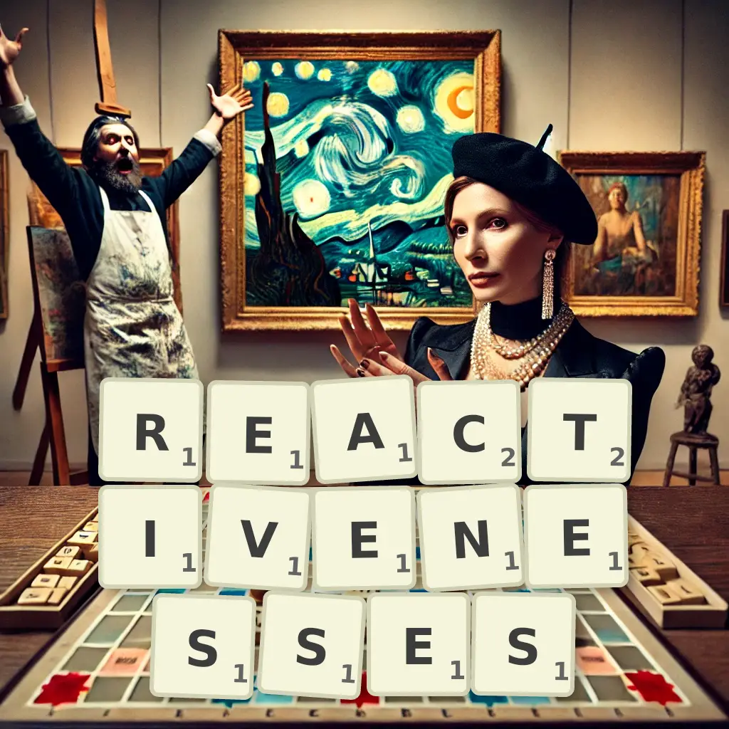List of words with letters REACTIVENESSES Words with letters REACTIVENESSES