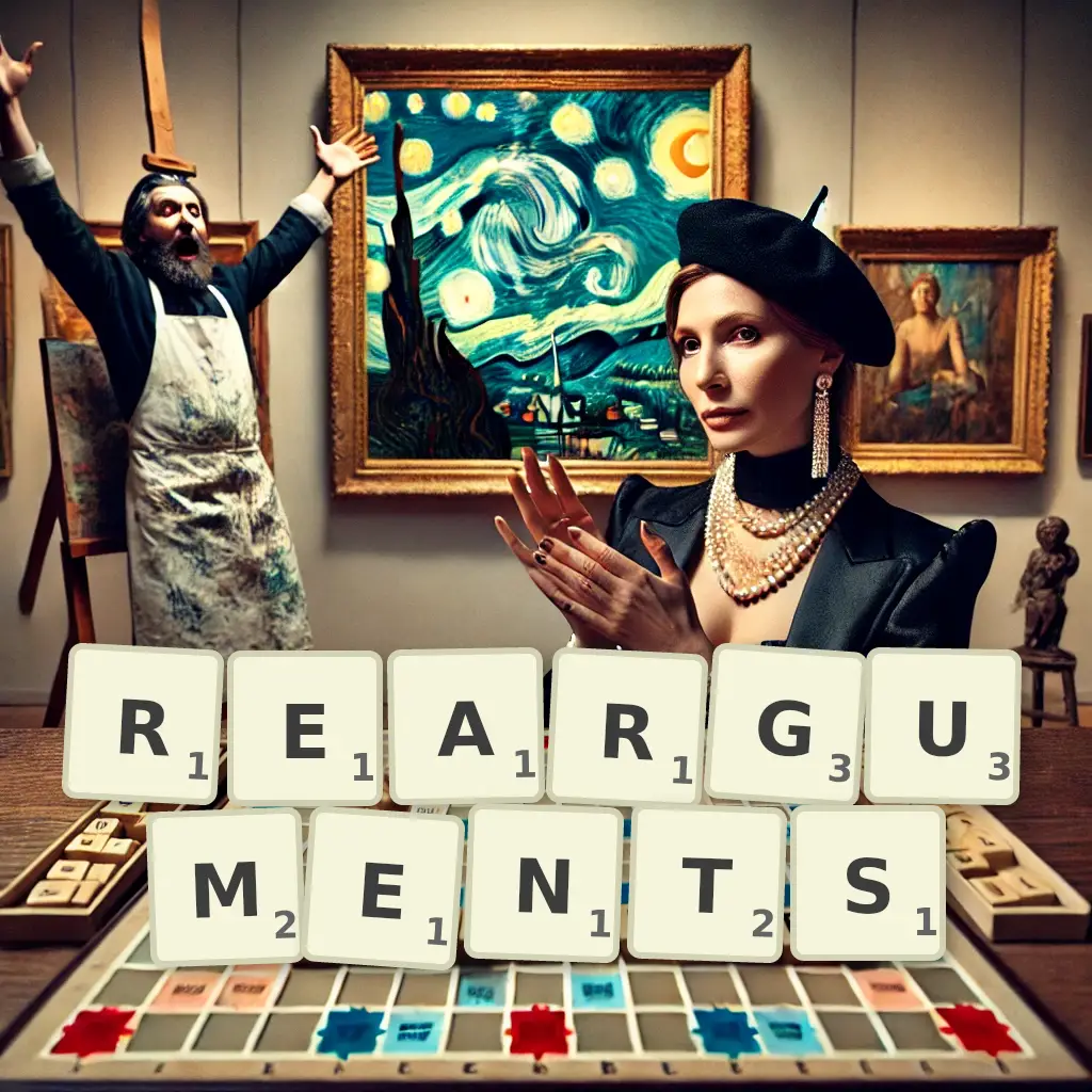 List of words with letters REARGUMENTS Words with letters REARGUMENTS
