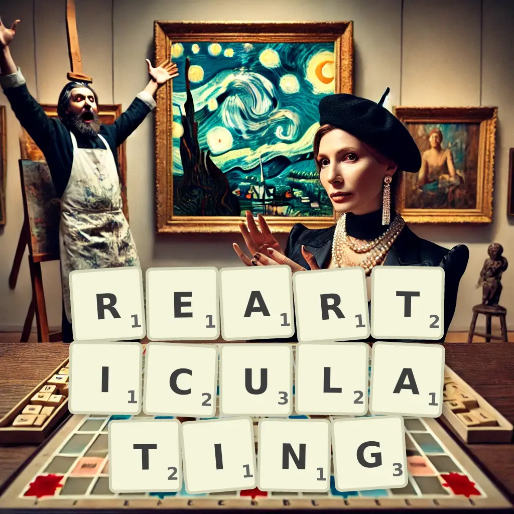 List of words with letters REARTICULATING Words with letters REARTICULATING