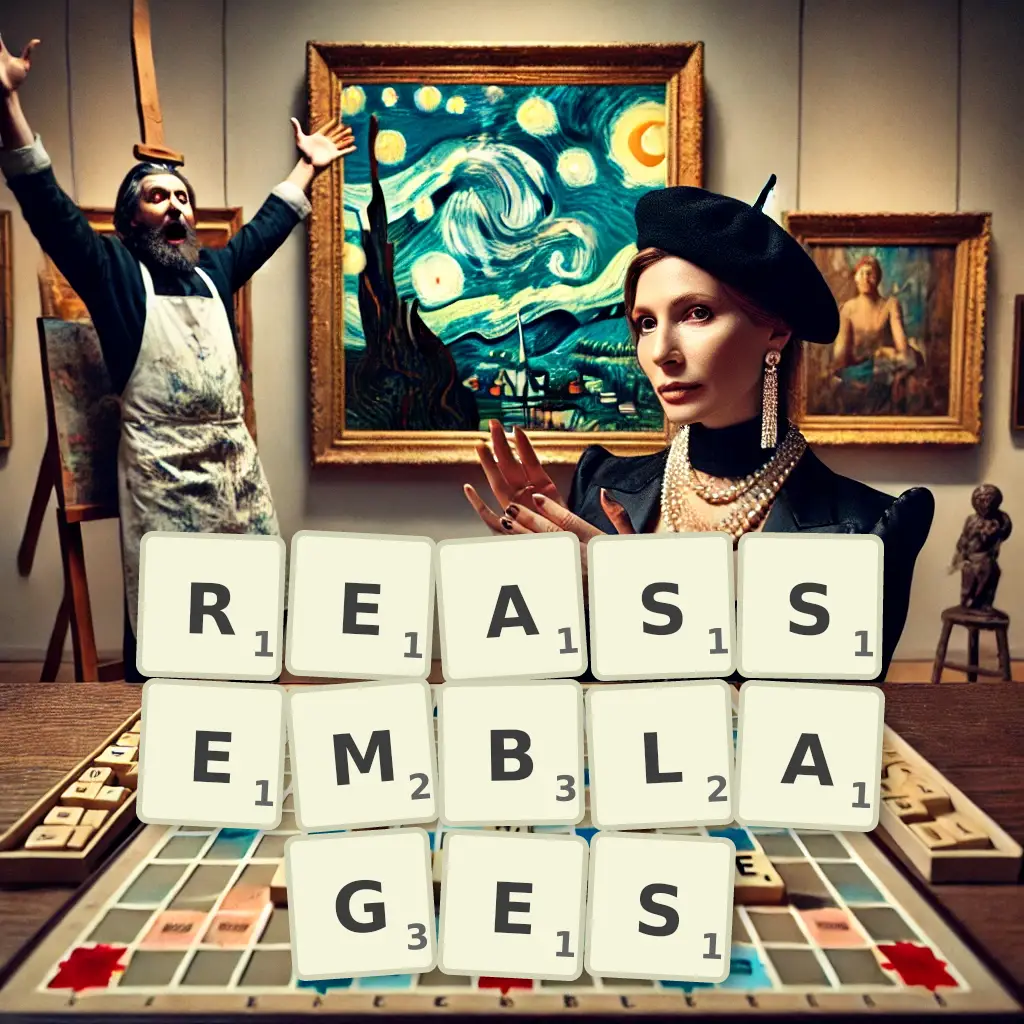 List of words with letters REASSEMBLAGES Words with letters REASSEMBLAGES