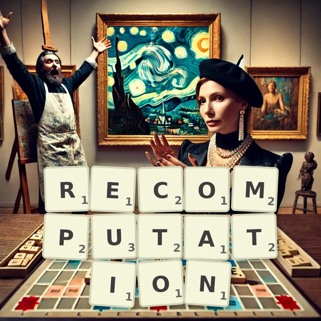 List of words with letters RECOMPUTATION Words with letters RECOMPUTATION