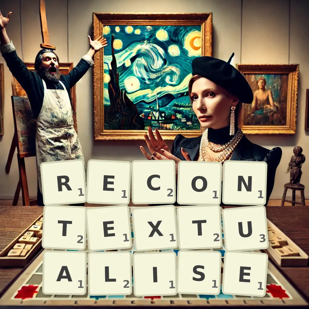 List of words with letters RECONTEXTUALISE Words with letters RECONTEXTUALISE