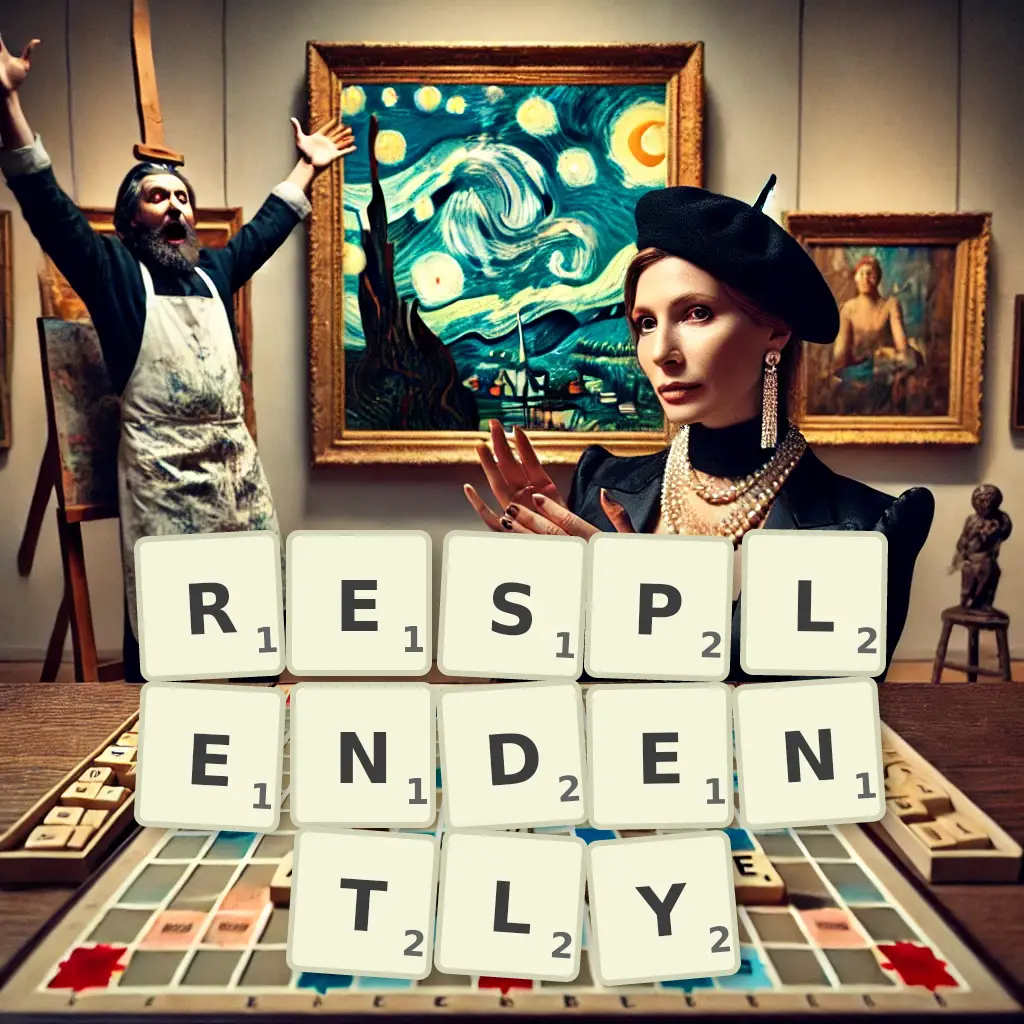 List of words with letters RESPLENDENTLY Words with letters RESPLENDENTLY