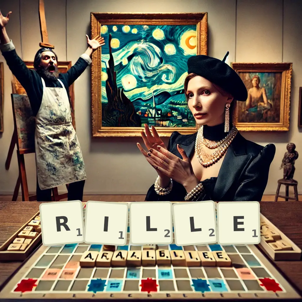 List of words with letters RILLE Words with letters RILLE