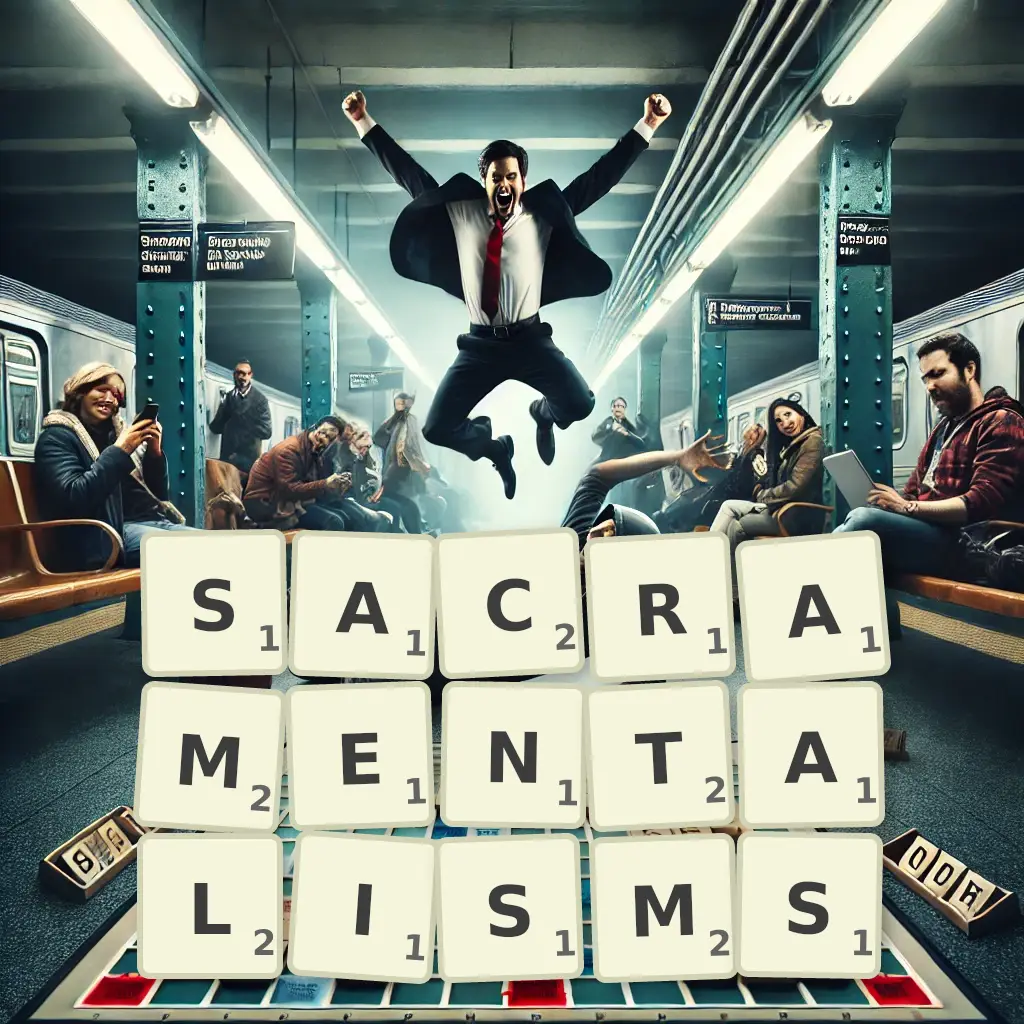 List of words with letters SACRAMENTALISMS Words with letters SACRAMENTALISMS