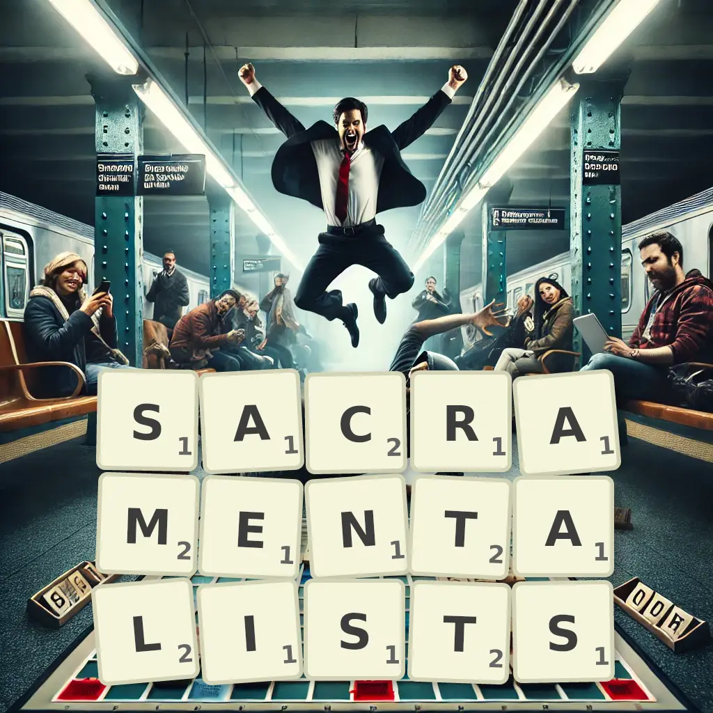 List of words with letters SACRAMENTALISTS Words with letters SACRAMENTALISTS