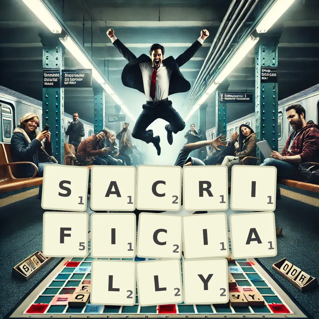 List of words with letters SACRIFICIALLY Words with letters SACRIFICIALLY