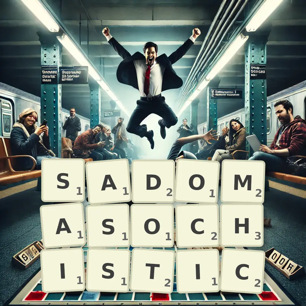 List of words with letters SADOMASOCHISTIC Words with letters SADOMASOCHISTIC