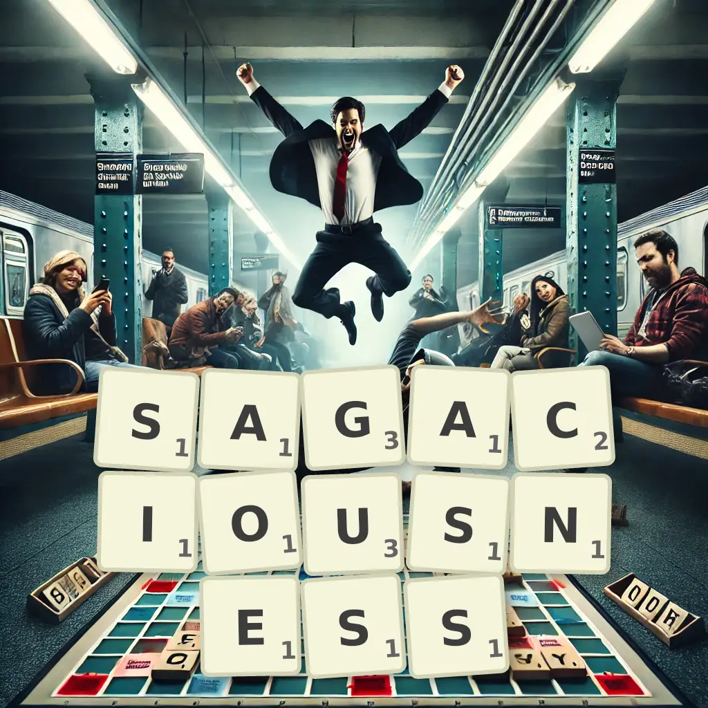 List of words with letters SAGACIOUSNESS Words with letters SAGACIOUSNESS