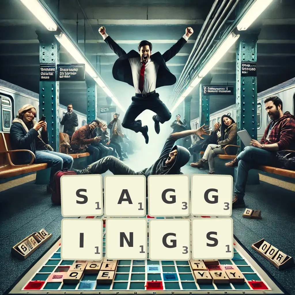 List of words with letters SAGGINGS Words with letters SAGGINGS
