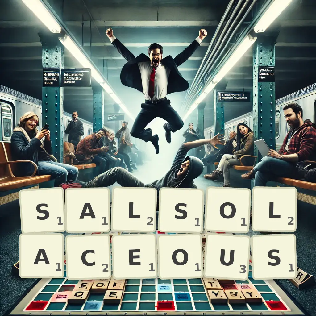 List of words with letters SALSOLACEOUS Words with letters SALSOLACEOUS