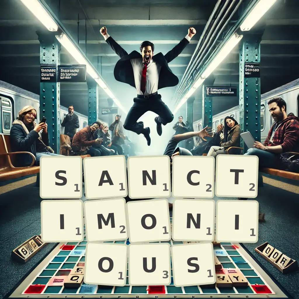 List of words with letters SANCTIMONIOUS Words with letters SANCTIMONIOUS