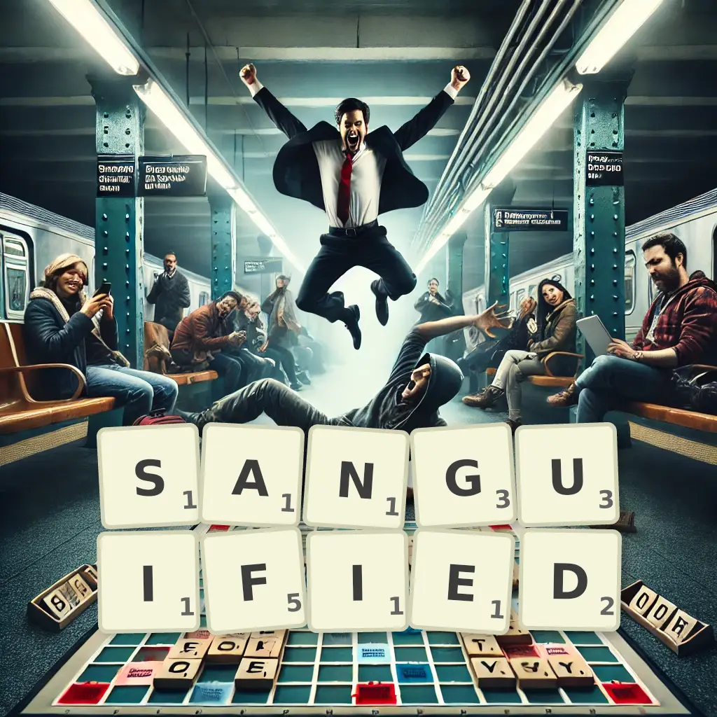 List of words with letters SANGUIFIED Words with letters SANGUIFIED