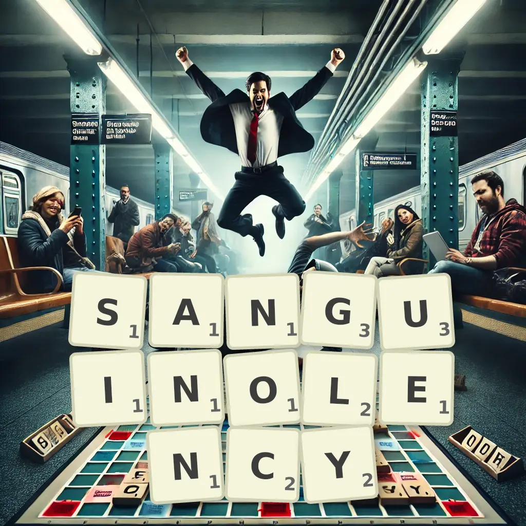 List of words with letters SANGUINOLENCY Words with letters SANGUINOLENCY