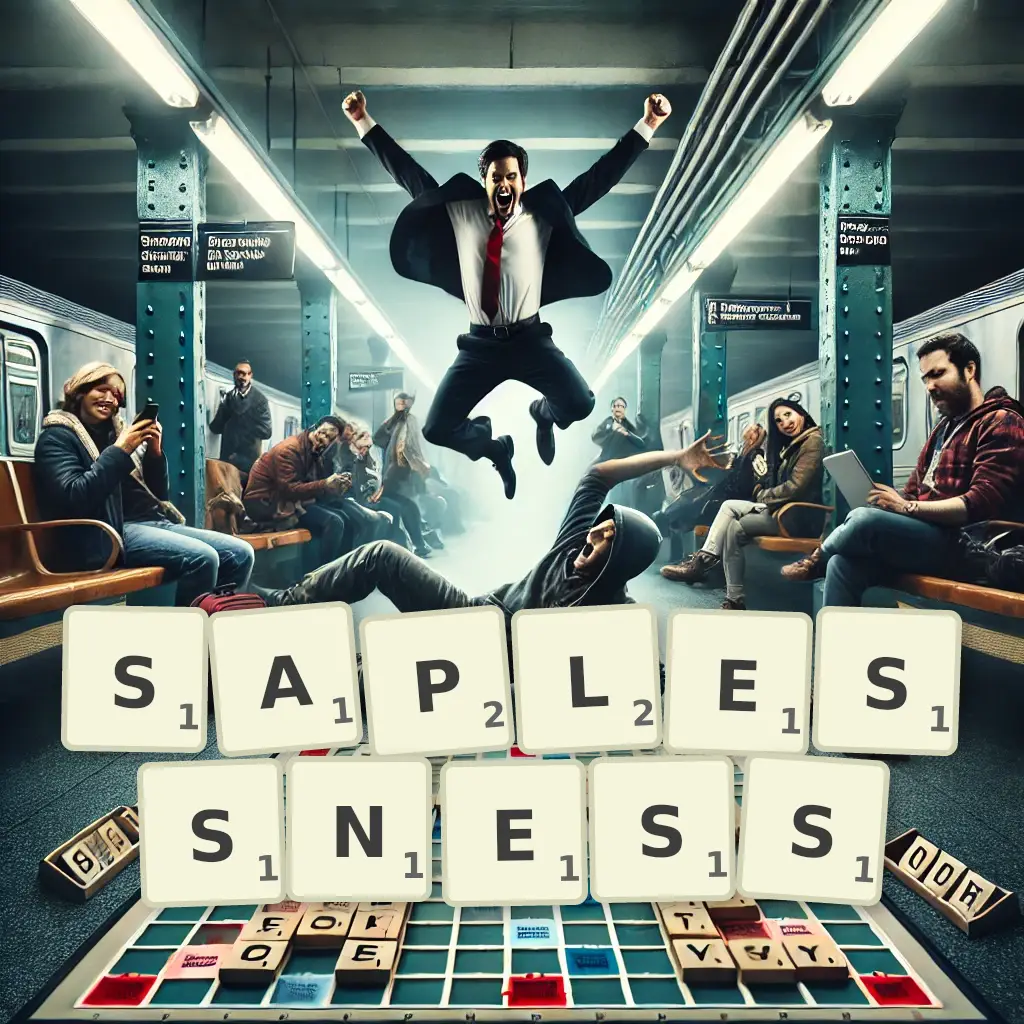 List of words with letters SAPLESSNESS Words with letters SAPLESSNESS