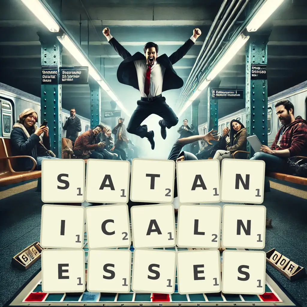 List of words with letters SATANICALNESSES Words with letters SATANICALNESSES