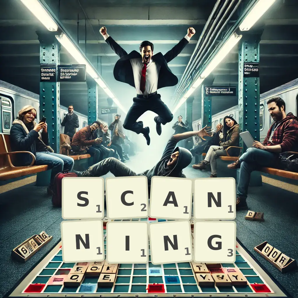 List of words with letters SCANNING Words with letters SCANNING