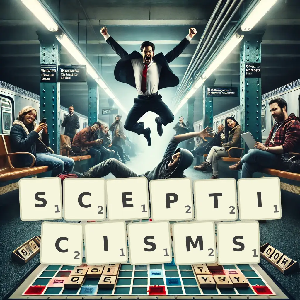 List of words with letters SCEPTICISMS Words with letters SCEPTICISMS