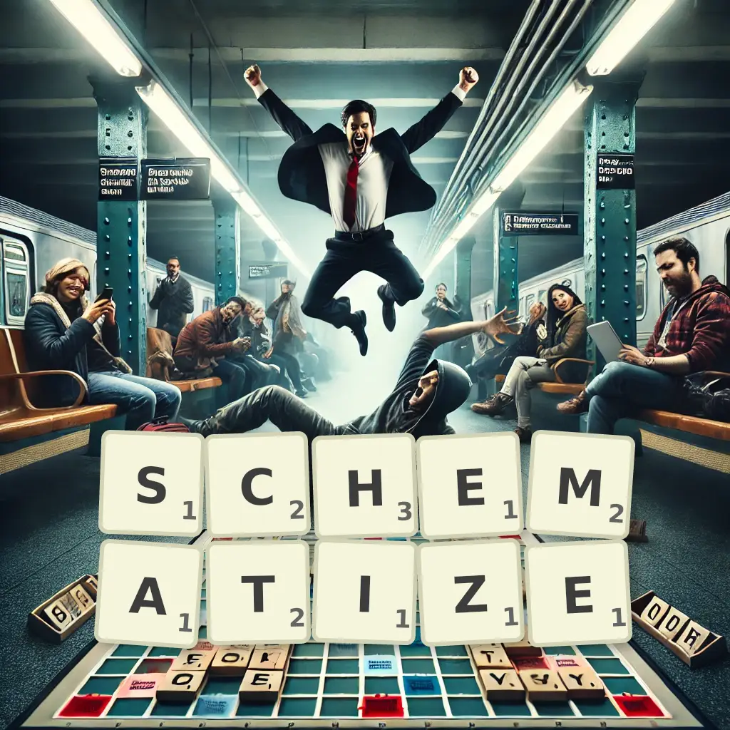 Words with letters SCHEMATIZE
