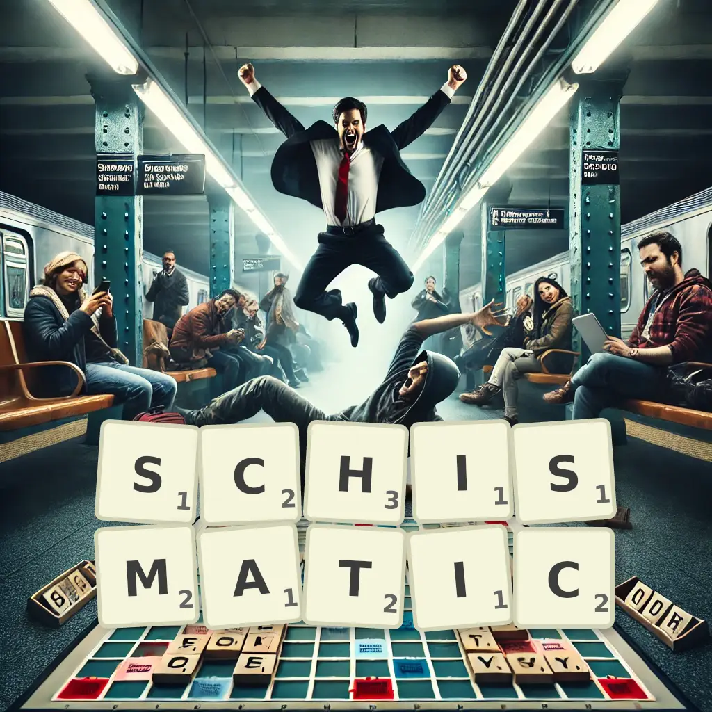 Words with letters SCHISMATIC
