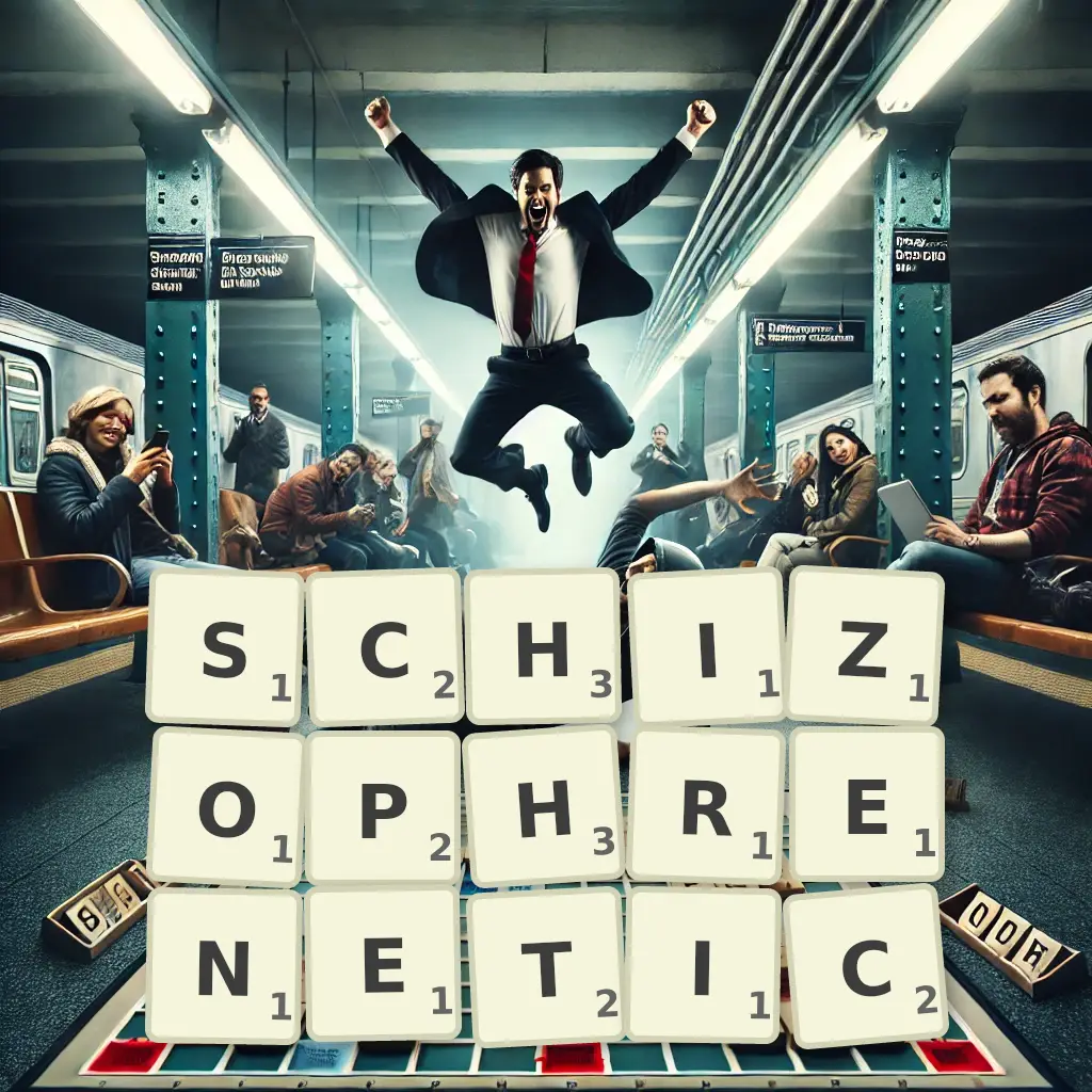 List of words with letters SCHIZOPHRENETIC Words with letters SCHIZOPHRENETIC