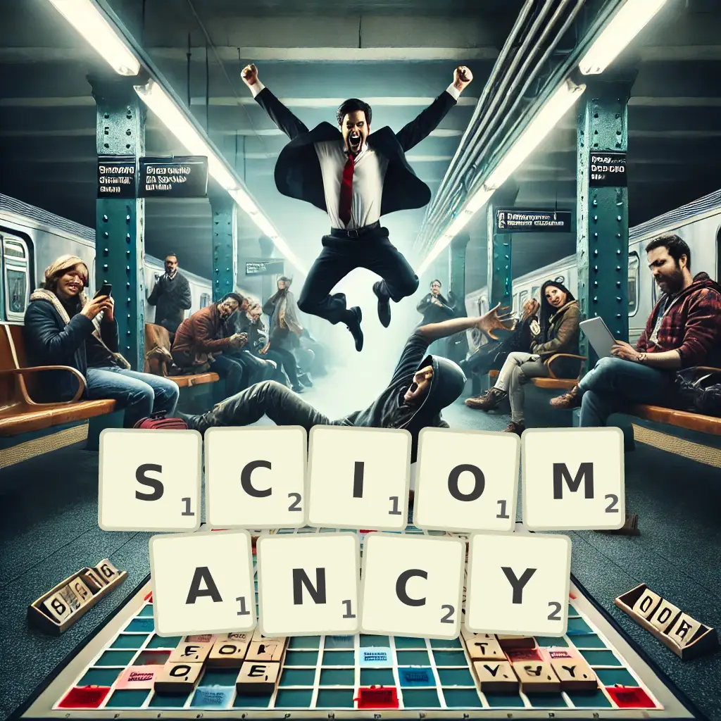 List of words with letters SCIOMANCY Words with letters SCIOMANCY