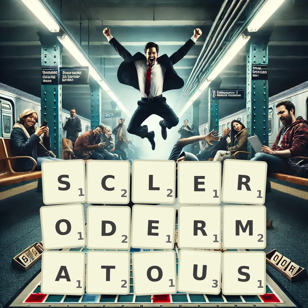 List of words with letters SCLERODERMATOUS Words with letters SCLERODERMATOUS