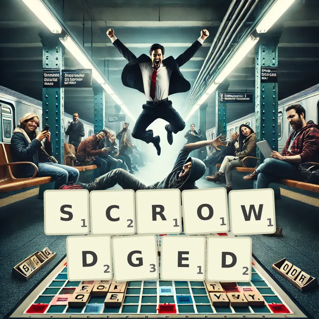 List of words with letters SCROWDGED Words with letters SCROWDGED