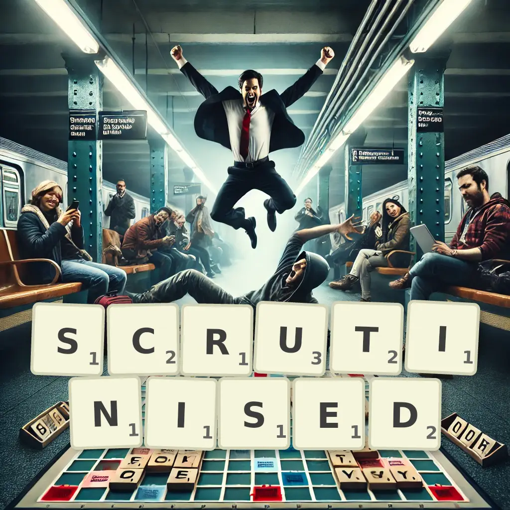 List of words with letters SCRUTINISED Words with letters SCRUTINISED