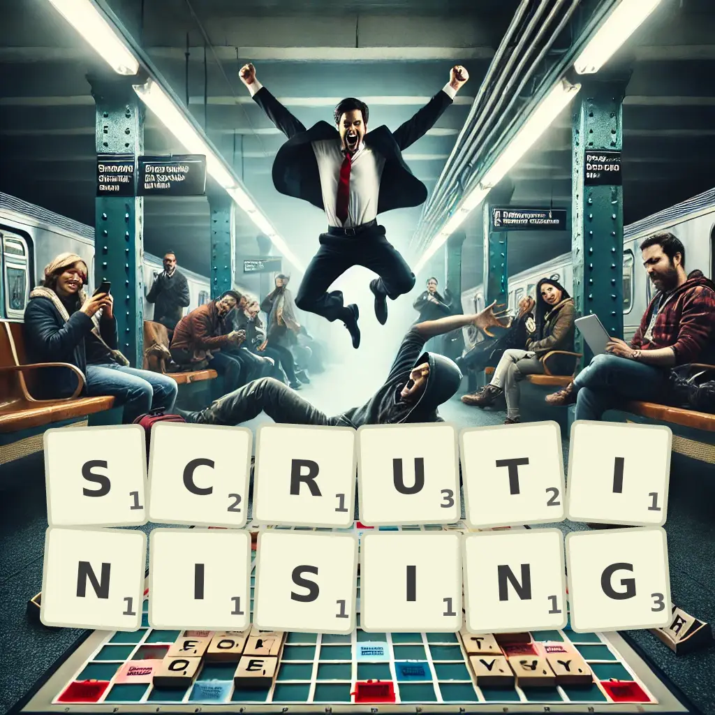 List of words with letters SCRUTINISING Words with letters SCRUTINISING