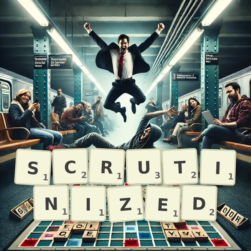 List of words with letters SCRUTINIZED Words with letters SCRUTINIZED