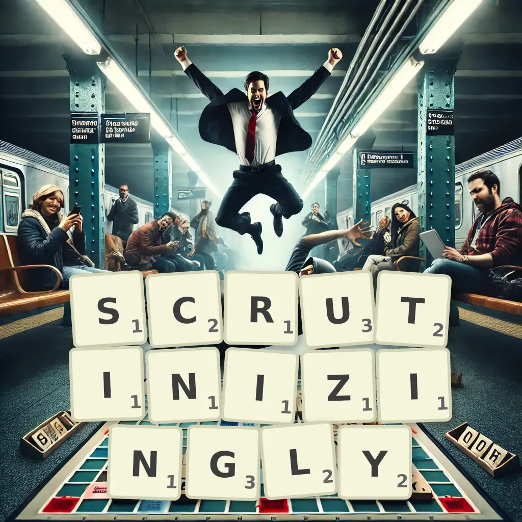 List of words with letters SCRUTINIZINGLY Words with letters SCRUTINIZINGLY