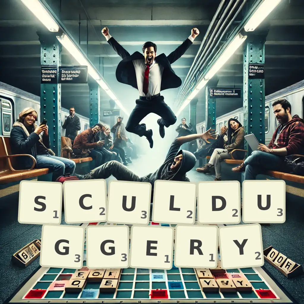 List of words with letters SCULDUGGERY Words with letters SCULDUGGERY