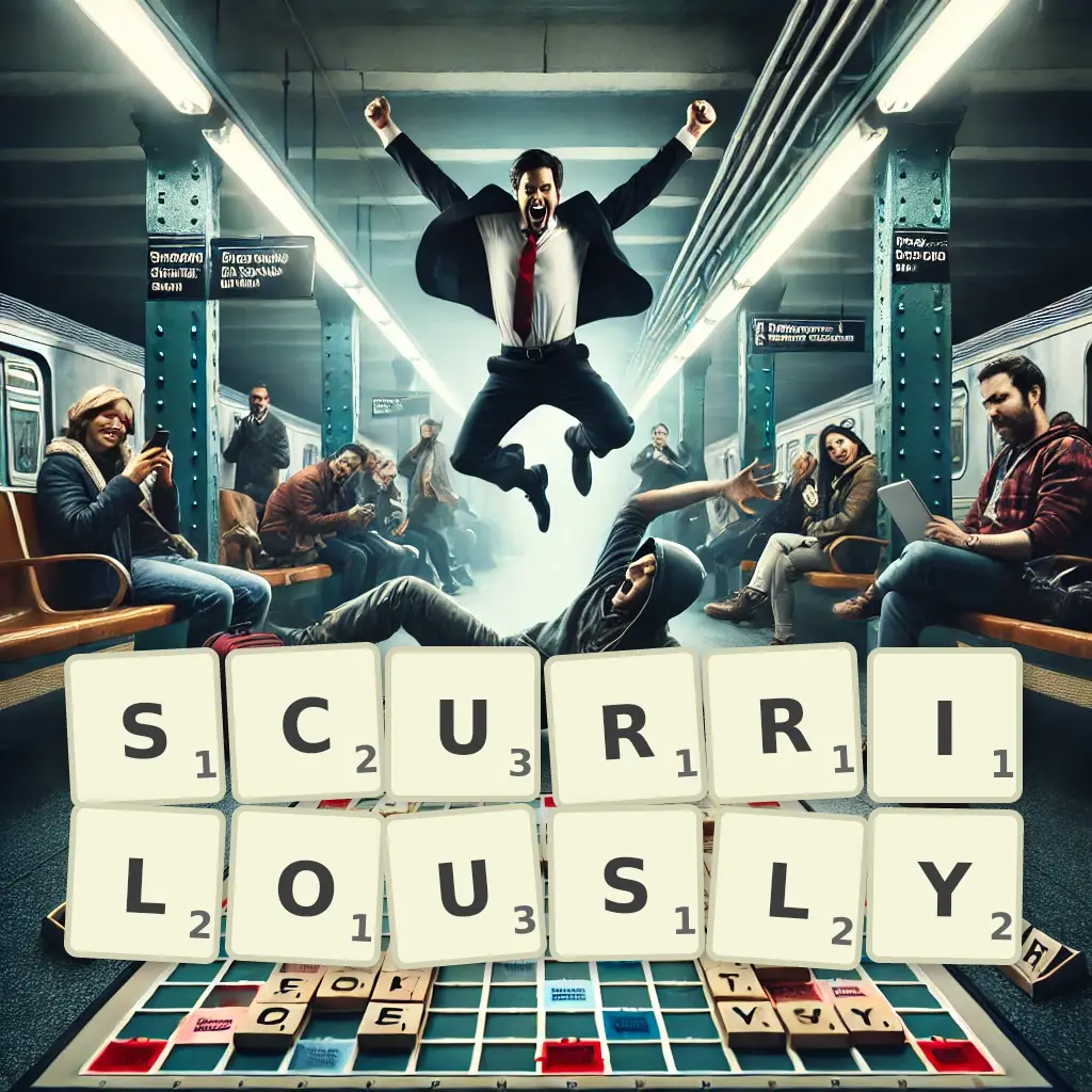 List of words with letters SCURRILOUSLY Words with letters SCURRILOUSLY