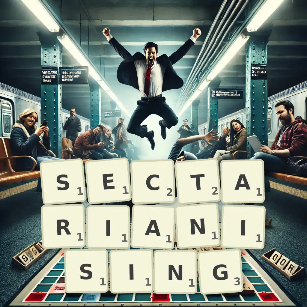 List of words with letters SECTARIANISING Words with letters SECTARIANISING