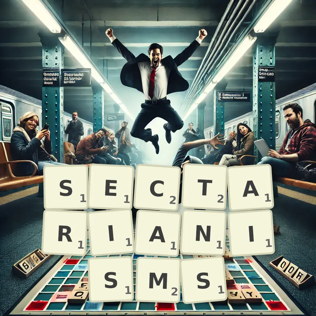 List of words with letters SECTARIANISMS Words with letters SECTARIANISMS