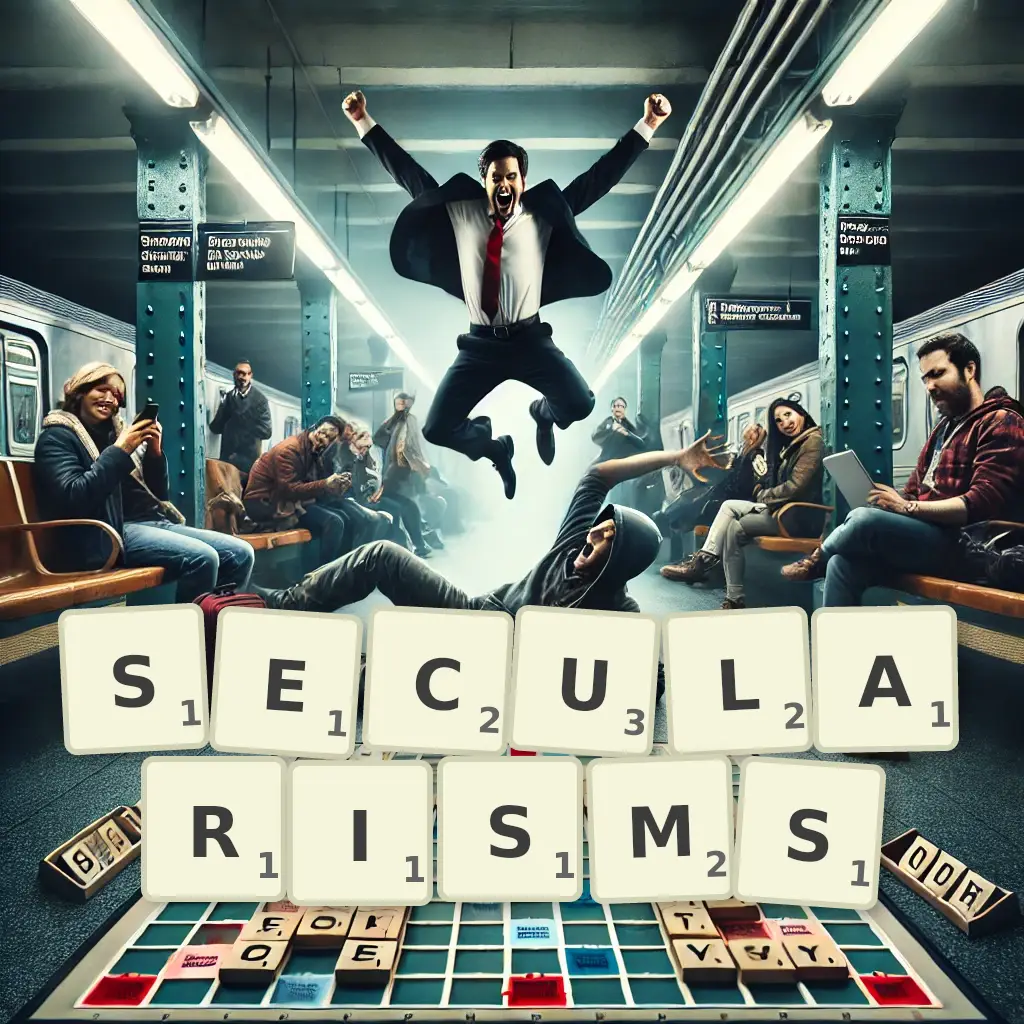 List of words with letters SECULARISMS Words with letters SECULARISMS