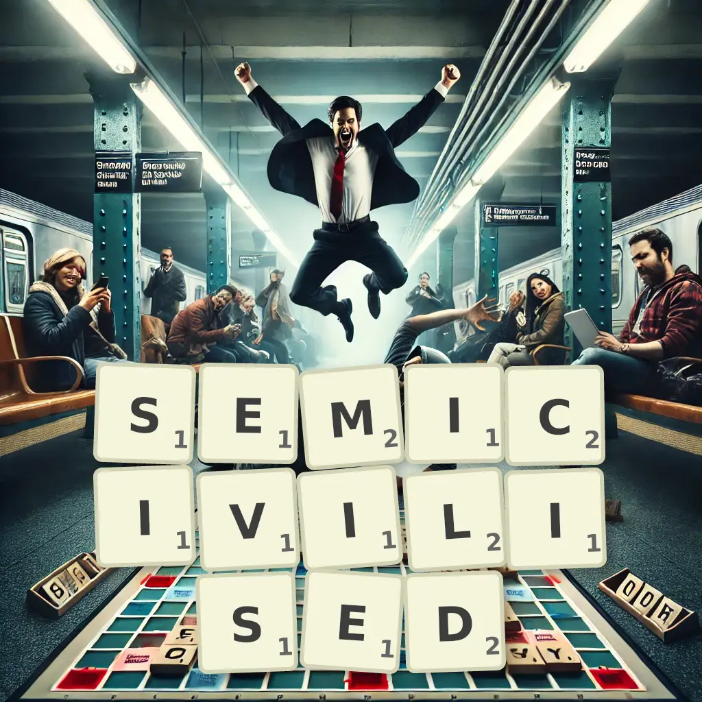 List of words with letters SEMICIVILISED Words with letters SEMICIVILISED