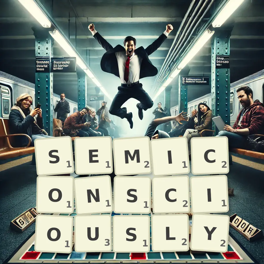List of words with letters SEMICONSCIOUSLY Words with letters SEMICONSCIOUSLY