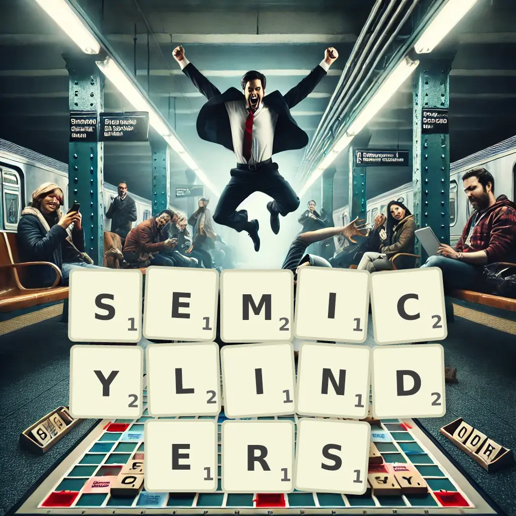 List of words with letters SEMICYLINDERS Words with letters SEMICYLINDERS